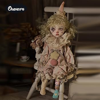 Amazon.com: Oueneifs Sekino 1/6 Bjd Doll Halloween Clown